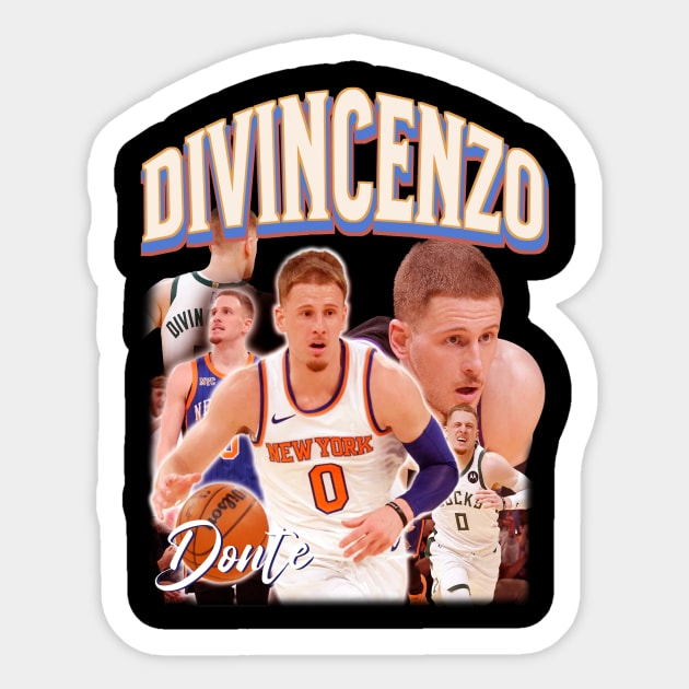 Donte-DiVincenzo Sticker by Ville Otila Abstract